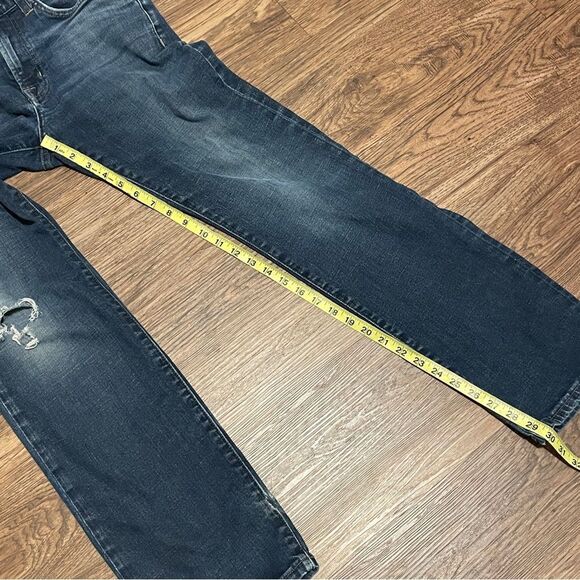 Aeropostale Men's Straight Leg Distressed Jeans Blue Size 32 x 32 - Picture 11 of 15